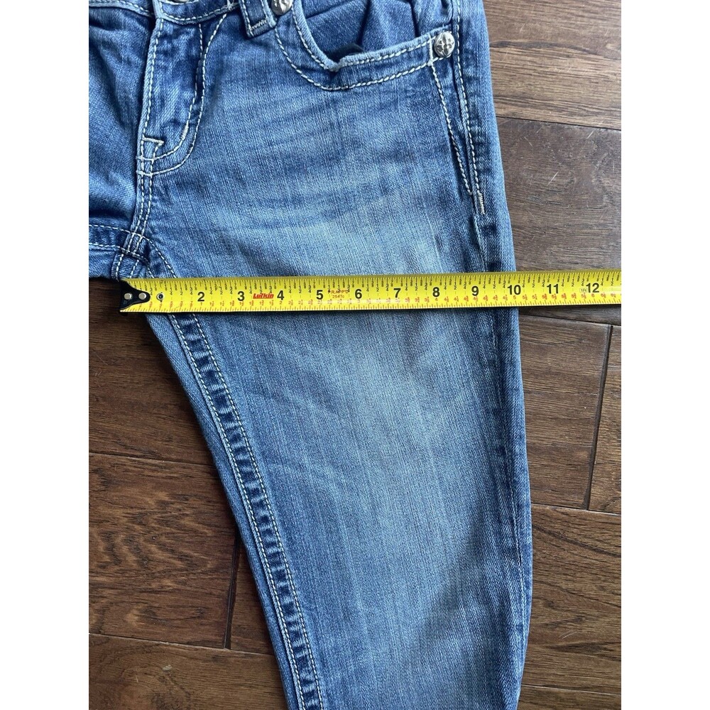 Miss Me Jeans Women’s 28 Bootcut JP5519B Embroidered Cross Bling Pocket JP5519B - Picture 12 of 13